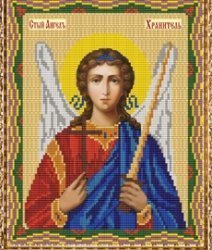 Набор для вышивания бисером СВБ-435 "Икона Святого Ангела Хранителя"